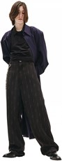 Balenciaga Black Scribble Logo Trousers 180727
